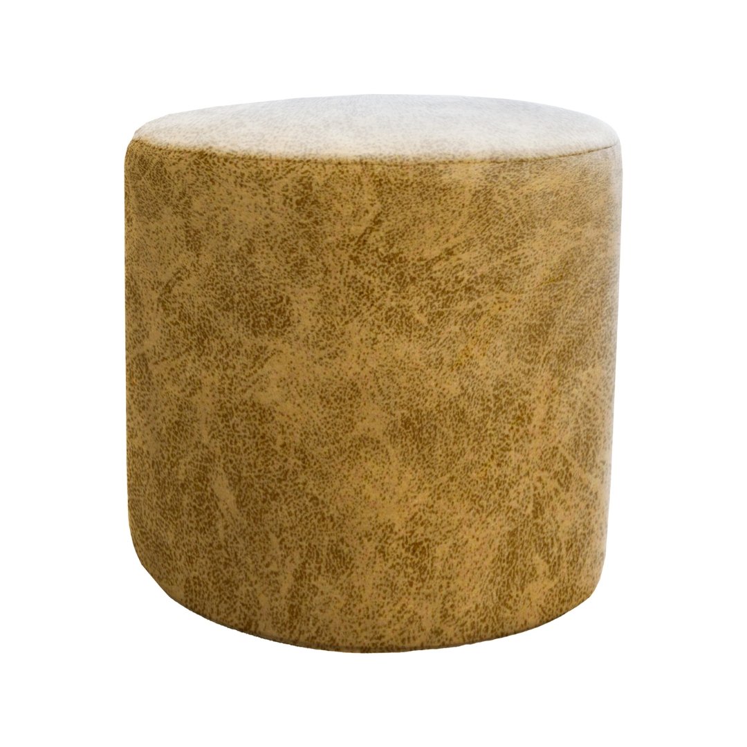 สตูลทรงกลม CCR FURNITURE รุ่น CIRCLE STOOL สีน้ำตาลทอง(Golden Brown) 40x40ซม.